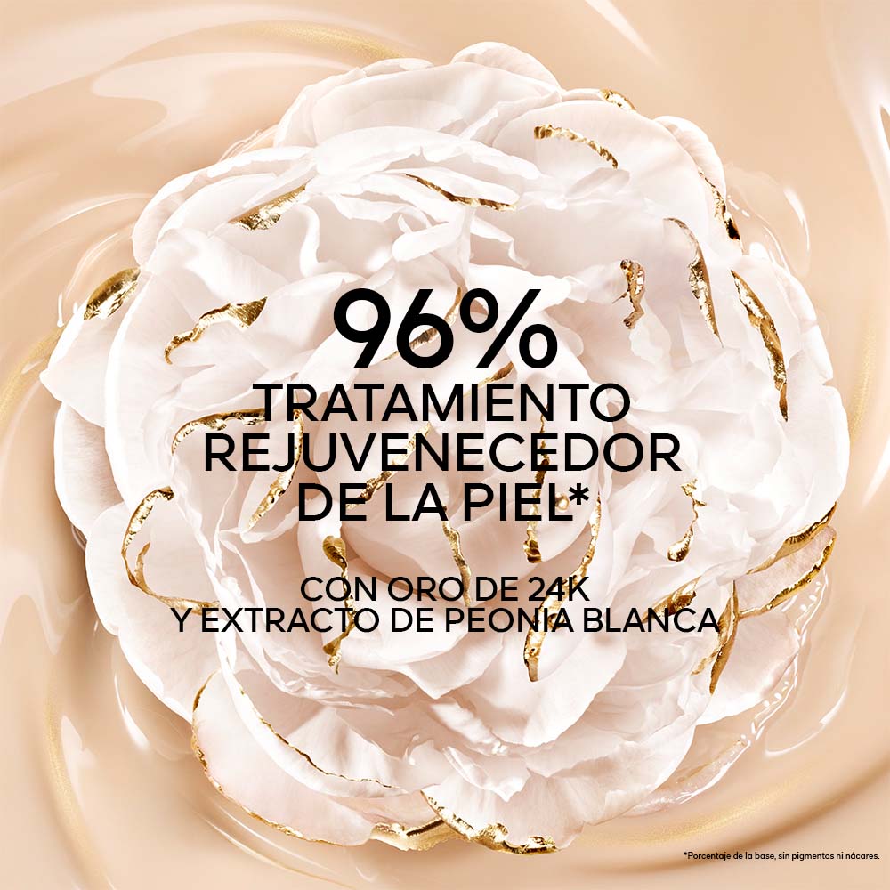 PARURE GOLD SKIN DOUBLE VEIL ( BASE DE MAQUILLAJE PERFECCIONADORA DE EFECTO REJUVENECEDOR)